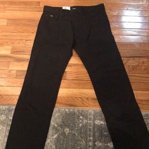 Men’s Hugo Boss “Maine” regular fit black pants